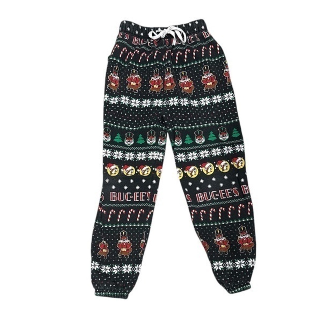 Kids Youth Bucees Christmas Sweatpants/Joggers Size M 10/12